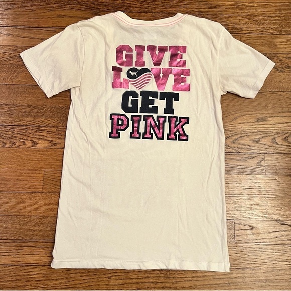Victoria’s Secret Pink Vintage T-shirt Size Medium - Picture 4 of 9